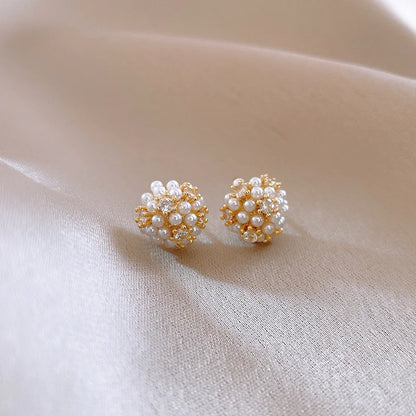 Pearl Blossom Studs