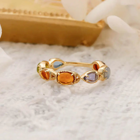 Citrine Aura Ring