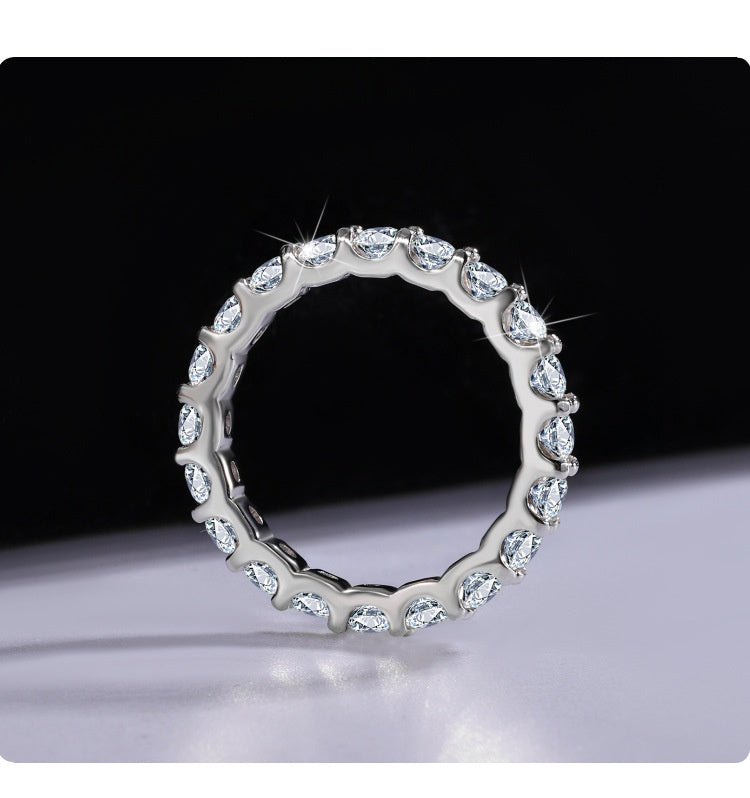 Luna Moissanite Ring