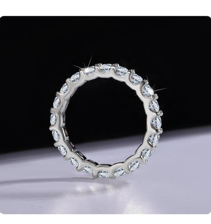 Luna Moissanite Ring